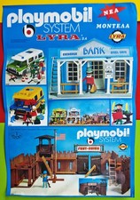 PLAYMOBIL system POSTER circa