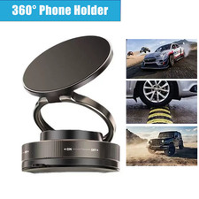Forte Supporto magnetico cruscotto auto cellulare pieghevole 360° supporto girevole