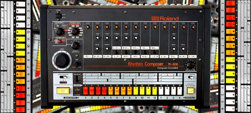 Roland 808 drum - drum, machine