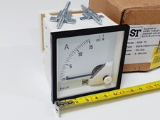 Amperometro AC da Pannello Incasso Analogico 15 A Ampere Professionale con Shunt