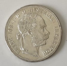 Austria Franz Joseph I - 1 Fiorino Argento gr.12,35 Diam. 29mm. - Anno 1879.