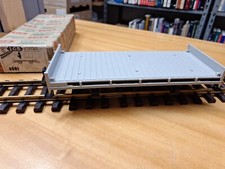 LGB 4001 Carro Pianale a 2 assi livrea Grigio Scala G