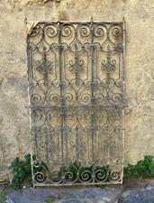 Grata no saldatura inferriata finestra porta cancello ferro battuto 48