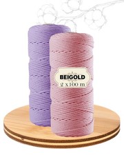 BEIGOLD® Filati macramè di
