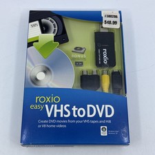 Roxio Easy VHS to DVD VHS Hi8