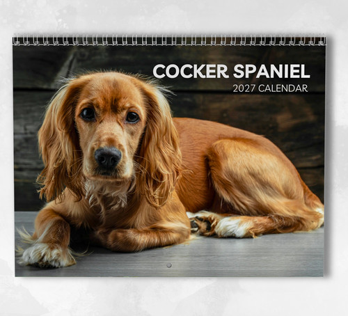 Calendario cocker spaniel - cocker,