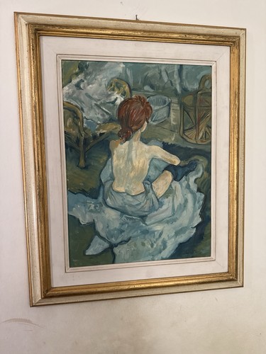 Dipinto olio tela 40x30 - olio,