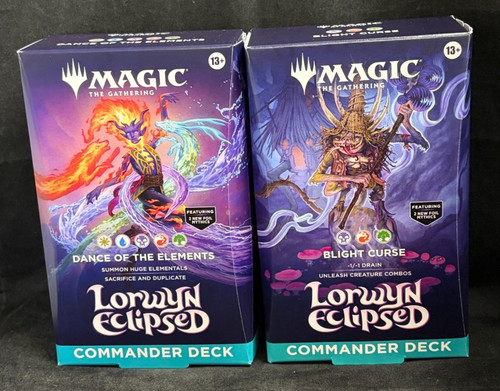 Mtg lorwyn eclissed commander - mtg,