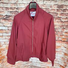 RARISSIMO GIUBBOTTO ROSSO HARRINGTON RAPPERS PRIMAVERILE MADE IN U.S.A. 