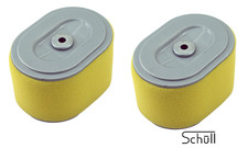 2 filtri aria + prefiltro per