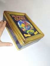 Scatola in Latta Morning Glory Con Gallo In Rilievo Come Nuova