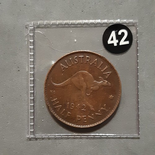 Australia half penny - australia, "half
