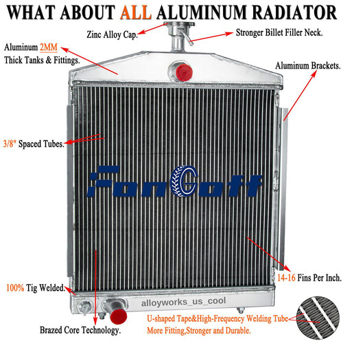 Radiatore alluminio per - in,