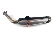 Marmitta terminale sinistra KAWASAKI ZX 10R 2006 2007 Left Exhaust ID80529