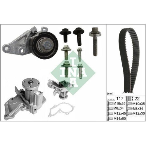 Pompa acqua kit - pompa,