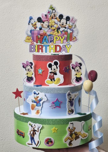 Torta finta scenografica