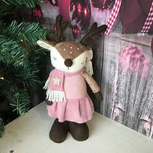 Peluche renna natalizia cm - peluche,