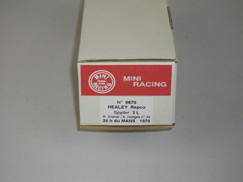 Mini racing scala - racing, healey