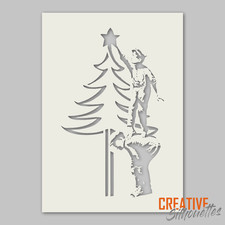 Stencil natalizio Banksy --