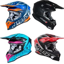 Casco Motocross Just 1 J39 Thruster MX Off Road Enduro Moto ACU Oro