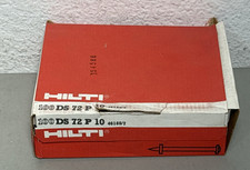 Chiodi di fissaggio Hilti DS 72 P 10 2 7/8" 46165/7 nuovi - scatola da 100 DS 72P10