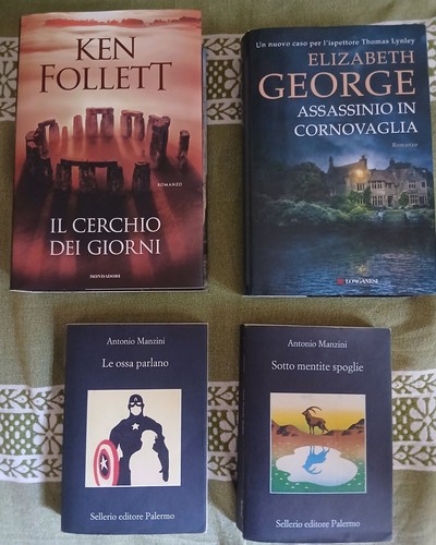 Lotto libri gialli - libri,