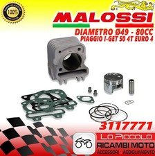MALOSSI GRUPPO TERMICO CILINDRO 80CC PIAGGIO LIBERTY I-GET 50 2018 2019 EURO 4