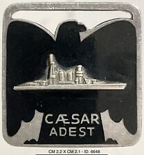 REGIA NAVE GIULIO CESARE MEDAGLIA ARGENTO BATTAGLIA CAPO TEULADA E DELLA SIRTE