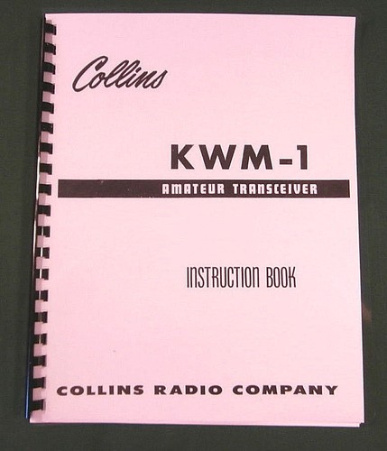 Collins kwm manuale - collins, kwm-1