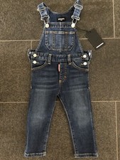 DSQUARED2 F/W 2019 Worker 36M Salopette Overall Salopette Western Cowboy Jeans