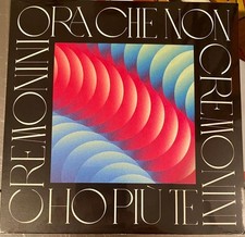 CESARE CREMONINI Ora che non ho più te Vinile 7" Colorato Numerato 500 Copie