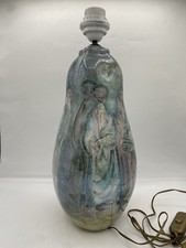 Rara lampada in ceramica