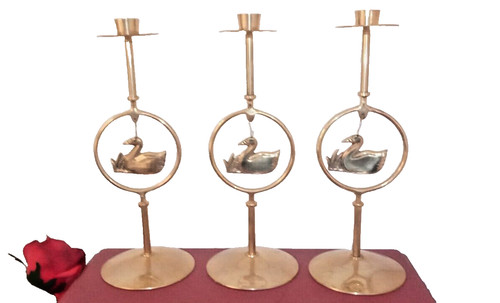 Vintage set candelieri lotto - set,