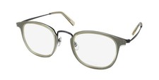 NUOVI OCCHIALI MASUNAGA GMS-828 UOMO PLASTICA JAPAN FULL-RIM 13 GRIGIO QUADRATO