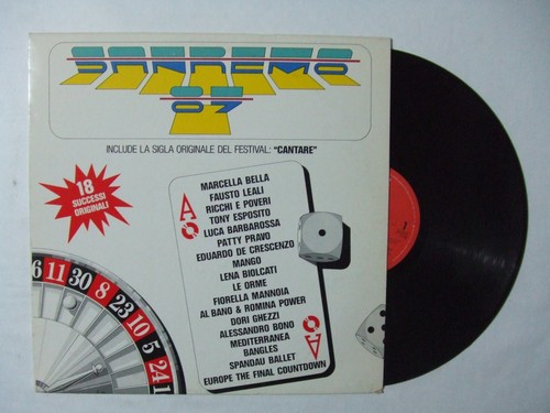 Sanremo disco vinile 33 - -disco,