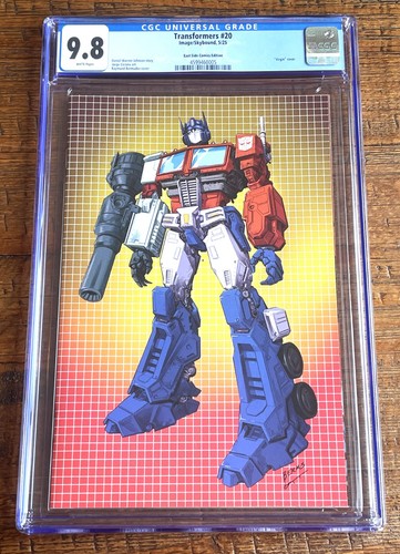 Transformers cgc 9 8 - #20, 9.8