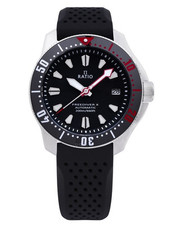Orologio Uomo RATIO FreeDiver X Marine Nero con Intarsio Ceramica Nera Diver RTX001
