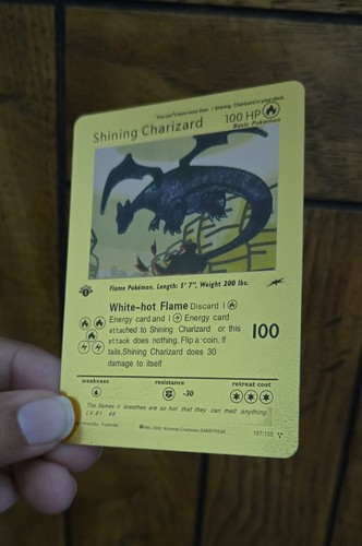 Shining charizard 107 105 - shining, neo