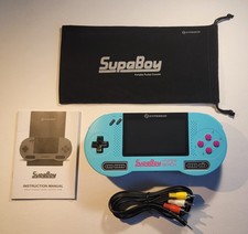 Hyperkin SupaBoy Console Portatile Super NES Hyper Beach (senza giochi inclusi)