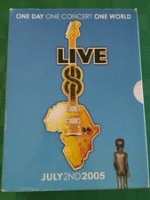 LIVE AID JULY 2ND 2005 RARO BOX 4 DVD - MADONNA U2 PINK FLOYD BJORK STING DURAN 