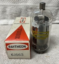 Tubo radioamatore Rayheon 6JS6B testato forte