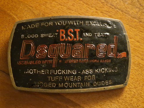 Fibbia dsquared per - fibbia, cinta