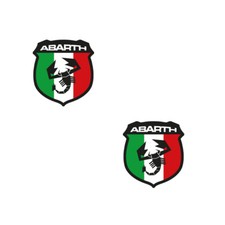 Adesivi pvc abarth con