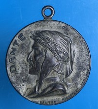 DANTE ALIGHIERI MEDAGLIA SENZA