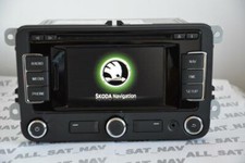 Skoda Amundsen + Rns 315 RNS315 Bluetooth Sistema di Navigazione Sat Navigatore