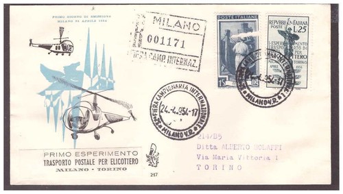 Fdc venetia club 1954 - ,