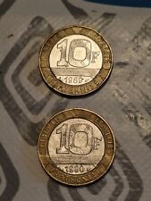 2 X 10 Franchi 1989/90 Francia
