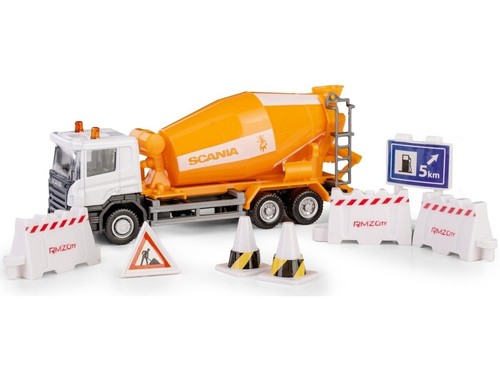 Camion scania betoniera - camion,