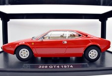 Modellino auto scala 1:18 Ferrari 308 GT4 red modellismo statico da collezione