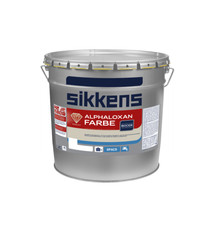 Idropittura silossanica Sikkens per esterno Alphaloxan Farbe bianca 5 litri